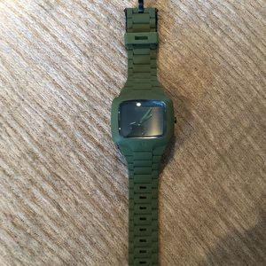 Men's Nixon rubber player watch